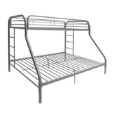 Tritan Silver Twin/Full Bunk Bed Model 02053SI By ACME Furniture